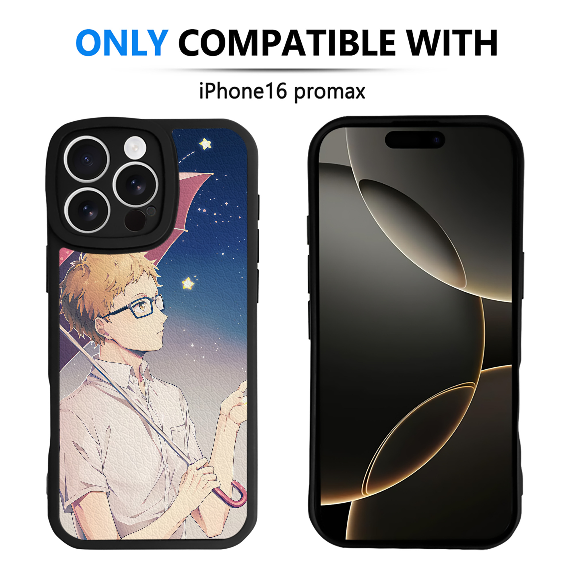 （画像用） ハイキュー!! Haikyu!! 【iPhone 16シリーズ対応】シリコンスマホケース（レザー調） 材質：シリコン